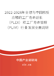 2022-2028年全球與中國(guó)核反應(yīng)堆的工廠壽命延長(zhǎng)（PLEX）和工廠壽命管理（PLIM）行業(yè)發(fā)展全面調(diào)研與未來(lái)趨勢(shì)報(bào)告