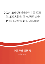 2024-2030年全球與中國緊湊型機器人控制器市場現(xiàn)狀全面調(diào)研及發(fā)展趨勢分析報告