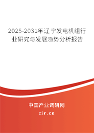2025-2031年遼寧發(fā)電機組行業(yè)研究與發(fā)展趨勢分析報告 2025-2031年遼寧發(fā)電機組行業(yè)研究與發(fā)展趨勢分析報告
