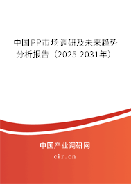 中國(guó)PP市場(chǎng)調(diào)研及未來(lái)趨勢(shì)分析報(bào)告（2025-2031年）