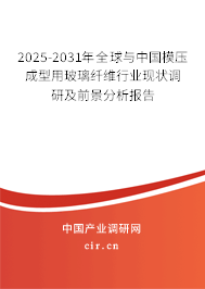 2025-2031年全球與中國模壓成型用玻璃纖維行業(yè)現(xiàn)狀調(diào)研及前景分析報告 2025-2031年全球與中國模壓成型用玻璃纖維行業(yè)現(xiàn)狀調(diào)研及前景分析報告