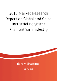 2013 Market Research Report on Global and China Industrial Polyester Filament Yarn Industry
