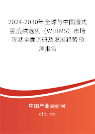 2024-2030年全球與中國濕式強(qiáng)度磁選機(jī)（WHIMS）市場現(xiàn)狀全面調(diào)研及發(fā)展趨勢預(yù)測報告