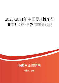 2025-2031年中國嬰兒推車行業(yè)市場分析與發(fā)展前景預(yù)測 2025-2031年中國嬰兒推車行業(yè)市場分析與發(fā)展前景預(yù)測