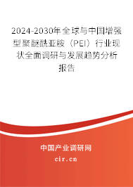 2024-2030年全球與中國增強型聚醚酰亞胺（PEI）行業(yè)現(xiàn)狀全面調(diào)研與發(fā)展趨勢分析報告