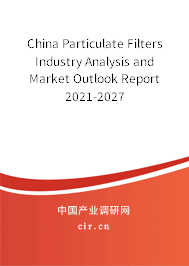 China Particulate Filters Industry Analysis and Market Outlook Report 2021-2027