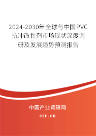 2024-2030年全球與中國PVC抗沖改性劑市場現(xiàn)狀深度調(diào)研及發(fā)展趨勢預(yù)測報告