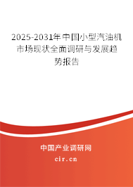 2025-2031年中國小型汽油機(jī)市場現(xiàn)狀全面調(diào)研與發(fā)展趨勢報(bào)告 2025-2031年中國小型汽油機(jī)市場現(xiàn)狀全面調(diào)研與發(fā)展趨勢報(bào)告