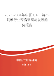 2025-2031年中國(guó)1,3-二溴-5-氟苯行業(yè)深度調(diào)研與發(fā)展趨勢(shì)報(bào)告 2025-2031年中國(guó)1,3-二溴-5-氟苯行業(yè)深度調(diào)研與發(fā)展趨勢(shì)報(bào)告
