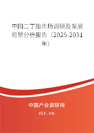 中國二丁酯市場調研及發(fā)展前景分析報告（2025-2031年）