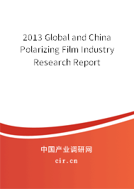 2013 Global and China Polarizing Film Industry Research Report