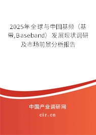 2025年全球與中國基頻(基帶,Baseband)發(fā)展現(xiàn)狀調研及市場前景分析報告 2025年全球與中國基頻(基帶,Baseband)發(fā)展現(xiàn)狀調研及市場前景分析報告