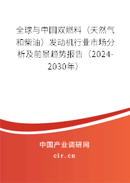 全球與中國雙燃料(天然氣和柴油)發(fā)動機行業(yè)市場分析及前景趨勢報告(2024-2030年) 全球與中國雙燃料(天然氣和柴油)發(fā)動機行業(yè)市場分析及前景趨勢報告(2024-2030年)
