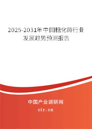 2025-2031年中國糖化酶行業(yè)發(fā)展趨勢預測報告 2025-2031年中國糖化酶行業(yè)發(fā)展趨勢預測報告
