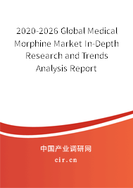2020-2026 Global Medical Morphine Market In-Depth Research and Trends Analysis Report