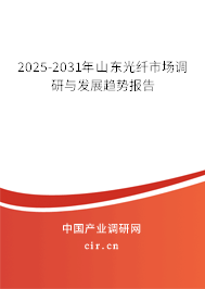 2025-2031年山東光纖市場調(diào)研與發(fā)展趨勢報告 2025-2031年山東光纖市場調(diào)研與發(fā)展趨勢報告