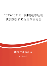 2025-2031年飛機電纜市場現(xiàn)狀調研分析及發(fā)展前景報告 2025-2031年飛機電纜市場現(xiàn)狀調研分析及發(fā)展前景報告