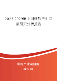 2023-2029年中國硅鐵產(chǎn)業(yè)深度研究分析報告 2023-2029年中國硅鐵產(chǎn)業(yè)深度研究分析報告