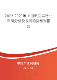 2023-2029年中國激勵器行業(yè)調(diào)研分析及發(fā)展趨勢預測報告