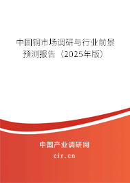 中國銅市場調(diào)研與行業(yè)前景預(yù)測報告（2025年版）