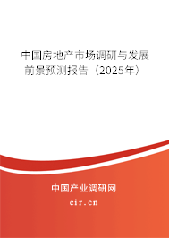 中國房地產(chǎn)市場調研與發(fā)展前景預測報告(2025年) 中國房地產(chǎn)市場調研與發(fā)展前景預測報告(2025年)