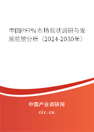中國PFPN市場現(xiàn)狀調(diào)研與發(fā)展前景分析(2024-2030年) 中國PFPN市場現(xiàn)狀調(diào)研與發(fā)展前景分析(2024-2030年)