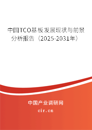 中國TCO基板發(fā)展現(xiàn)狀與前景分析報(bào)告(2025-2031年) 中國TCO基板發(fā)展現(xiàn)狀與前景分析報(bào)告(2025-2031年)