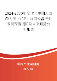 2024-2030年全球與中國無創(chuàng)顱內(nèi)壓(ICP)監(jiān)測(cè)設(shè)備行業(yè)發(fā)展深度調(diào)研及未來趨勢(shì)分析報(bào)告 2024-2030年全球與中國無創(chuàng)顱內(nèi)壓(ICP)監(jiān)測(cè)設(shè)備行業(yè)發(fā)展深度調(diào)研及未來趨勢(shì)分析報(bào)告