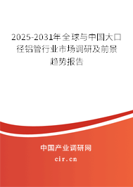 2025-2031年全球與中國大口徑鋁管行業(yè)市場調(diào)研及前景趨勢報告 2025-2031年全球與中國大口徑鋁管行業(yè)市場調(diào)研及前景趨勢報告