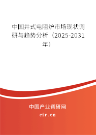 中國井式電阻爐市場現(xiàn)狀調(diào)研與趨勢分析(2025-2031年) 中國井式電阻爐市場現(xiàn)狀調(diào)研與趨勢分析(2025-2031年)