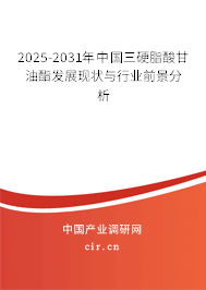 2024-2030年中國(guó)三硬脂酸甘油酯發(fā)展現(xiàn)狀與行業(yè)前景分析