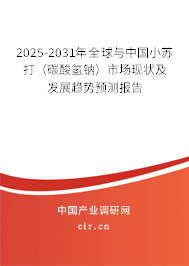2025-2031年全球與中國小蘇打（碳酸氫鈉）市場現(xiàn)狀及發(fā)展趨勢預(yù)測報(bào)告