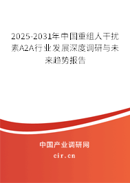 2025-2031年中國重組人干擾素Α2A行業(yè)發(fā)展深度調(diào)研與未來趨勢(shì)報(bào)告
