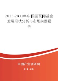 2025-2031年中國互聯(lián)網(wǎng)基金發(fā)展現(xiàn)狀分析與市場前景報(bào)告