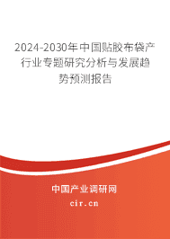 2023-2029年中國(guó)貼膠布袋產(chǎn)行業(yè)專題研究分析與發(fā)展趨勢(shì)預(yù)測(cè)報(bào)告