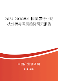 2024-2030年中國美容行業(yè)現(xiàn)狀分析與發(fā)展趨勢研究報(bào)告