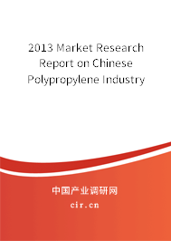 2013 Market Research Report on Chinese Polypropylene Industry 2013 Market Research Report on Chinese Polypropylene Industry