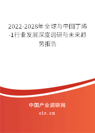 2022-2028年全球與中國丁烯-1行業(yè)發(fā)展深度調(diào)研與未來趨勢報告 2022-2028年全球與中國丁烯-1行業(yè)發(fā)展深度調(diào)研與未來趨勢報告