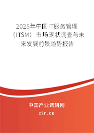 2025年中國(guó)IT服務(wù)管理(ITSM)市場(chǎng)現(xiàn)狀調(diào)查與未來(lái)發(fā)展前景趨勢(shì)報(bào)告 2025年中國(guó)IT服務(wù)管理(ITSM)市場(chǎng)現(xiàn)狀調(diào)查與未來(lái)發(fā)展前景趨勢(shì)報(bào)告