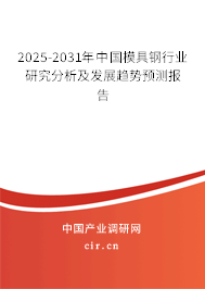2025-2031年中國(guó)模具鋼行業(yè)研究分析及發(fā)展趨勢(shì)預(yù)測(cè)報(bào)告 2025-2031年中國(guó)模具鋼行業(yè)研究分析及發(fā)展趨勢(shì)預(yù)測(cè)報(bào)告