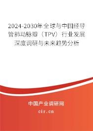 2024-2030年全球與中國(guó)經(jīng)導(dǎo)管肺動(dòng)脈瓣（TPV）行業(yè)發(fā)展深度調(diào)研與未來(lái)趨勢(shì)分析