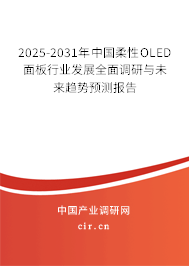 2025-2031年中國(guó)柔性O(shè)LED面板行業(yè)發(fā)展全面調(diào)研與未來(lái)趨勢(shì)預(yù)測(cè)報(bào)告 2025-2031年中國(guó)柔性O(shè)LED面板行業(yè)發(fā)展全面調(diào)研與未來(lái)趨勢(shì)預(yù)測(cè)報(bào)告