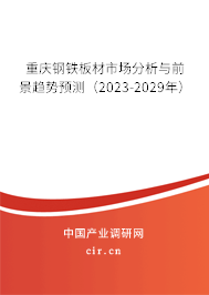 重慶鋼鐵板材市場分析與前景趨勢預(yù)測(2023-2029年) 重慶鋼鐵板材市場分析與前景趨勢預(yù)測(2023-2029年)