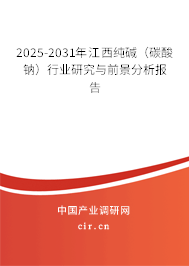 2025-2031年江西純堿(碳酸鈉)行業(yè)研究與前景分析報(bào)告 2025-2031年江西純堿(碳酸鈉)行業(yè)研究與前景分析報(bào)告