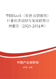 中國SaaS(軟件運營服務)行業(yè)現狀調研與發(fā)展趨勢分析報告(2025-2031年) 中國SaaS(軟件運營服務)行業(yè)現狀調研與發(fā)展趨勢分析報告(2025-2031年)