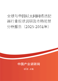 全球與中國以太網網絡適配器行業(yè)現(xiàn)狀調研及市場前景分析報告（2025-2031年）