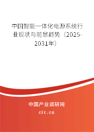 中國(guó)智能一體化電源系統(tǒng)行業(yè)現(xiàn)狀與前景趨勢(shì)(2025-2031年) 中國(guó)智能一體化電源系統(tǒng)行業(yè)現(xiàn)狀與前景趨勢(shì)(2025-2031年)