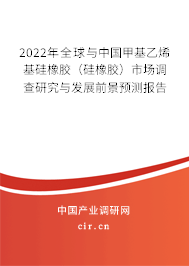 2022年全球與中國(guó)甲基乙烯基硅橡膠（硅橡膠）市場(chǎng)調(diào)查研究與發(fā)展前景預(yù)測(cè)報(bào)告