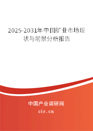 2025-2031年中國礦業(yè)市場(chǎng)現(xiàn)狀與前景分析報(bào)告 2025-2031年中國礦業(yè)市場(chǎng)現(xiàn)狀與前景分析報(bào)告