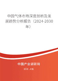 中國氣體市場深度剖析及發(fā)展趨勢分析報告(2023-2029年) 中國氣體市場深度剖析及發(fā)展趨勢分析報告(2023-2029年)